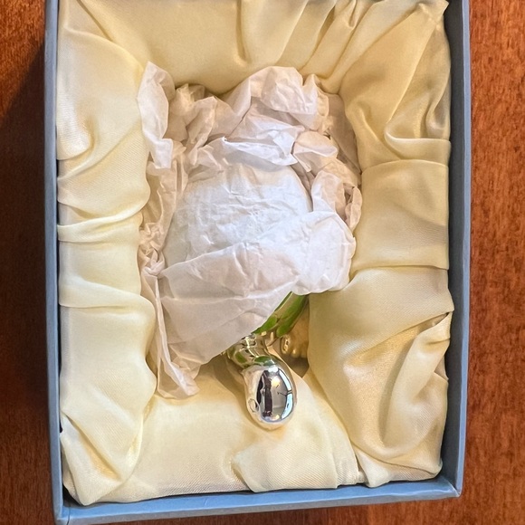 Jungle parade silver-plated Turtle Tooth Fairy box - Picture 3 of 4